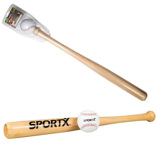 Picture of SPORTX BASEBALL BAT + BALL